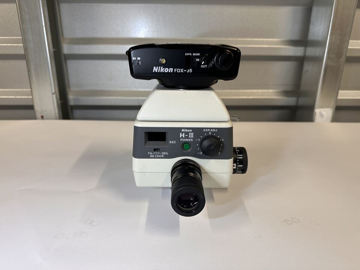 Nikon H-III Microscope with Nikon FDX-35 Camera | eBay Nikon H-III Microscope with Nikon FDX-35 Camera | eBay