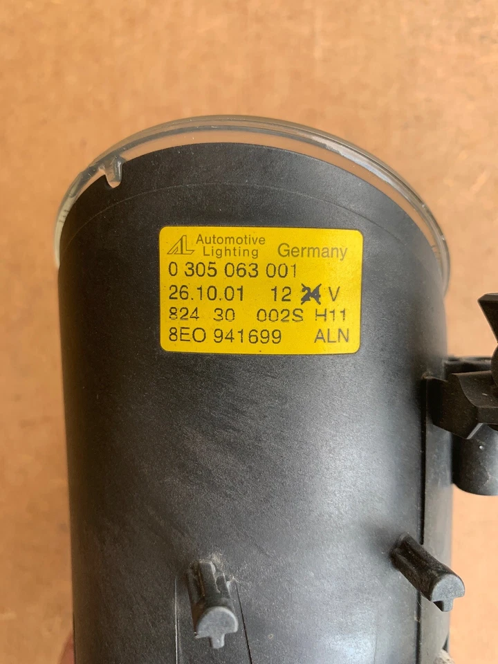 Faro antiniebla izquierdo audi a4/a4 quattro 2002-2005 lámpara conductor 8e0941699 fabricante de equipos originales Foto 3 de 4