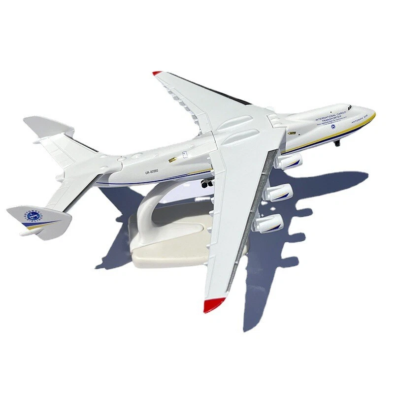 Escala 1:400 21 cm Aleación Diecast Modelo Militar ANTONOV An-225 Mriya Avión Regalo Foto 4 de 4
