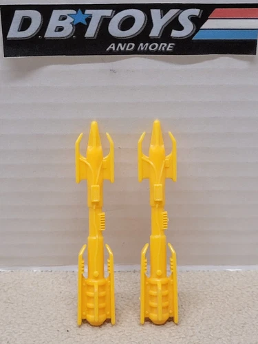 Vintage GI Joe Artic Blast Missile Rocket Part LOT of 2 ARAH 1989 - COMPLETE SET