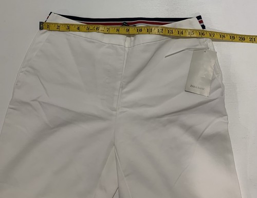 NEW Zara Womens Caprice, White Basic Size XL Xtra Large - Picture 8 of 8