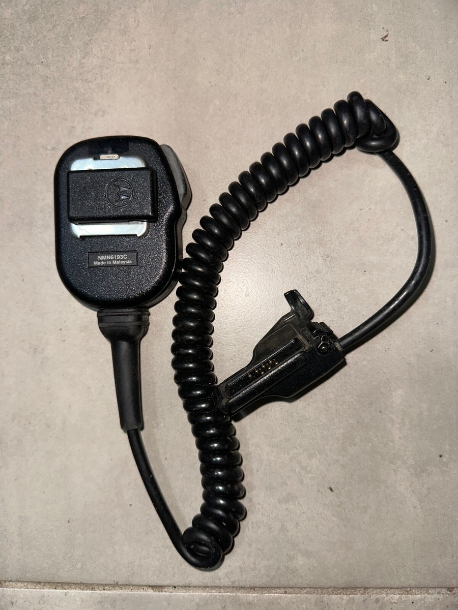 MOTOROLA XTS対応純正NMN6193Cマイク・アンテナ・チャンネルノブ MOTOROLA XTS対応純正NMN6193Cマイク・アンテナ・チャンネルノブ