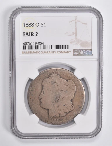 FAIR 2 1888-O Morgan Silver Dollar NGC Lowball Low Ball *4613