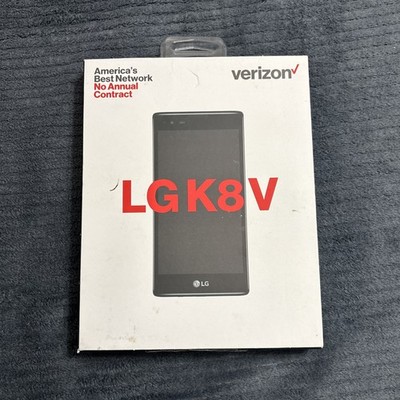 NEW Verizon LG K8V 16 GB VS500PP Prepaid Smart Phone NO Annual Contract