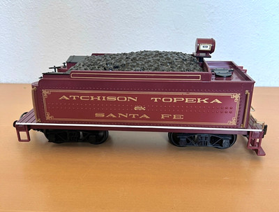 Bachmann G Scale ATSF Atchison Topeka Santa Fe 49 Coal Tender Model ...