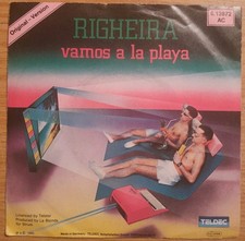 Vinyl Single Righeira - Vamos A La Playa Teld...