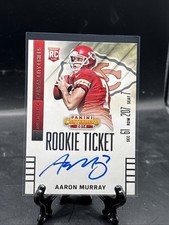 2014 Panini Contenders Aaron Murray Rookie Ticket On Card Auto Autograph. rookie card picture