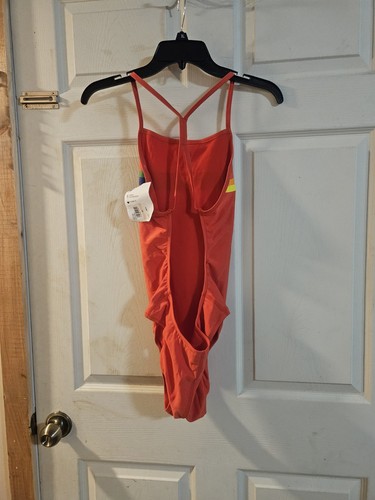 Speedo Women’s Pride Graphic One Back One Piece Swimsuit: RED: NEW WITH TAGS: 36 - Picture 6 of 8