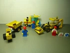 Lego Town Construction Sets 6535 Dumper, 6649 Street Sweeper and 6662 Backhoe
