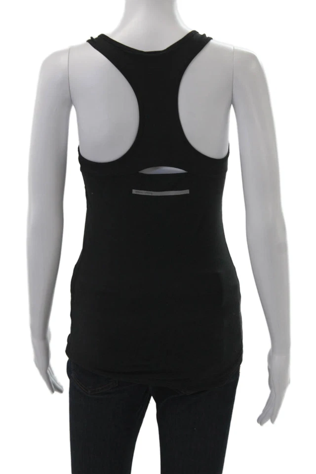 Adidas женщин Майка декольте черный без рукавов полиэстер спандекс размер XS - Изображение 3 из 4