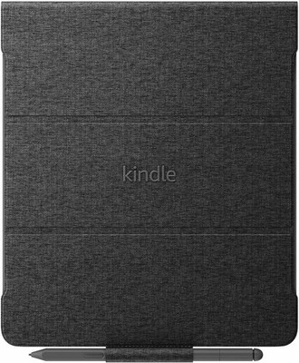 Amazon Kindle Scribe Fabric Folio Cover with Magnetic Attach, Sleek Protectiv...