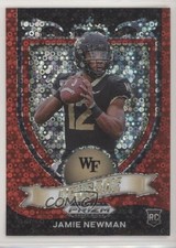 2021 Panini Prizm Draft Picks Crusade Red Circles Prizm Jamie Newman #174 1s8