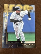 2000 Upper Deck Ovation #CS8 Derek Jeter Center Stage Silver