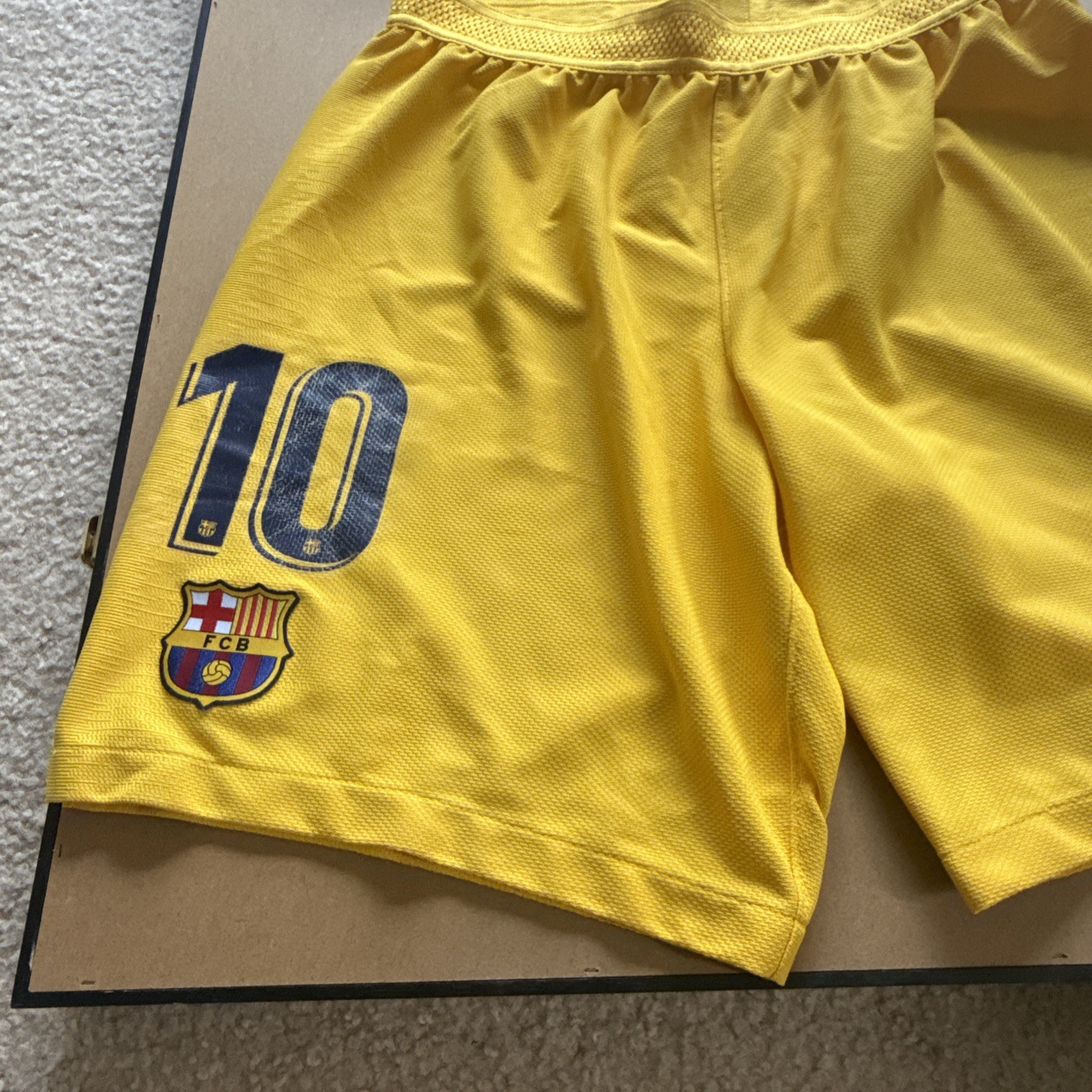 2019-2020 Lionel Messi FC Barcelona Match Worn/Used Shorts | MEARS Authentic I