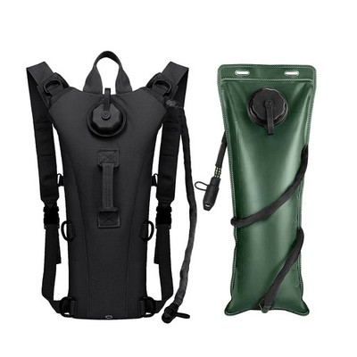 Camping Hydration Backpack, Lightweight Water Backpack with 3L Water Bladder Bag