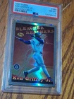 1997 TOPPS SEASON’S BEST BLEACHER REACHERS KEN GRIFFEY JR #8 - PSA 8 - HOF