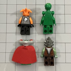 Frenzy Space Police III 3 5971 Green Alien LEGO Minifigure D3 20