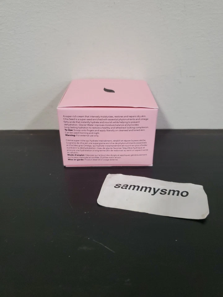 Crema hidratante de semillas de chía Boscia 1,61 oz NUEVO cuidado hidratante de la piel Foto 4 de 4