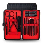 7/18 Pcs Manicure Pedicure Nail Care Set Cutter Cuticle Clippers Kit /Gift Case