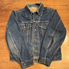 Levi  s Men  s Vintage 80s Denim Trucker Jacket Size 40 70506-0216 Type 3 Red Tag