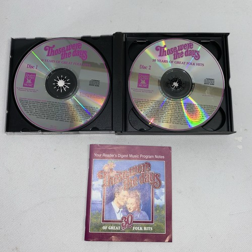 Good Readers Digest Those Were The Days Of Great 30 Years Folk Hits 4 CD Set - Bild 3 von 4