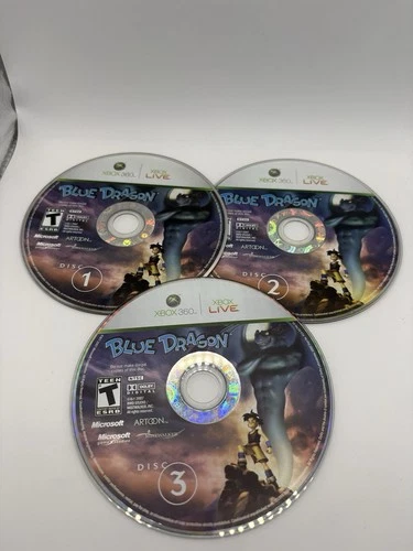 Blue Dragon (Microsoft Xbox 360) Discs Only - Tested