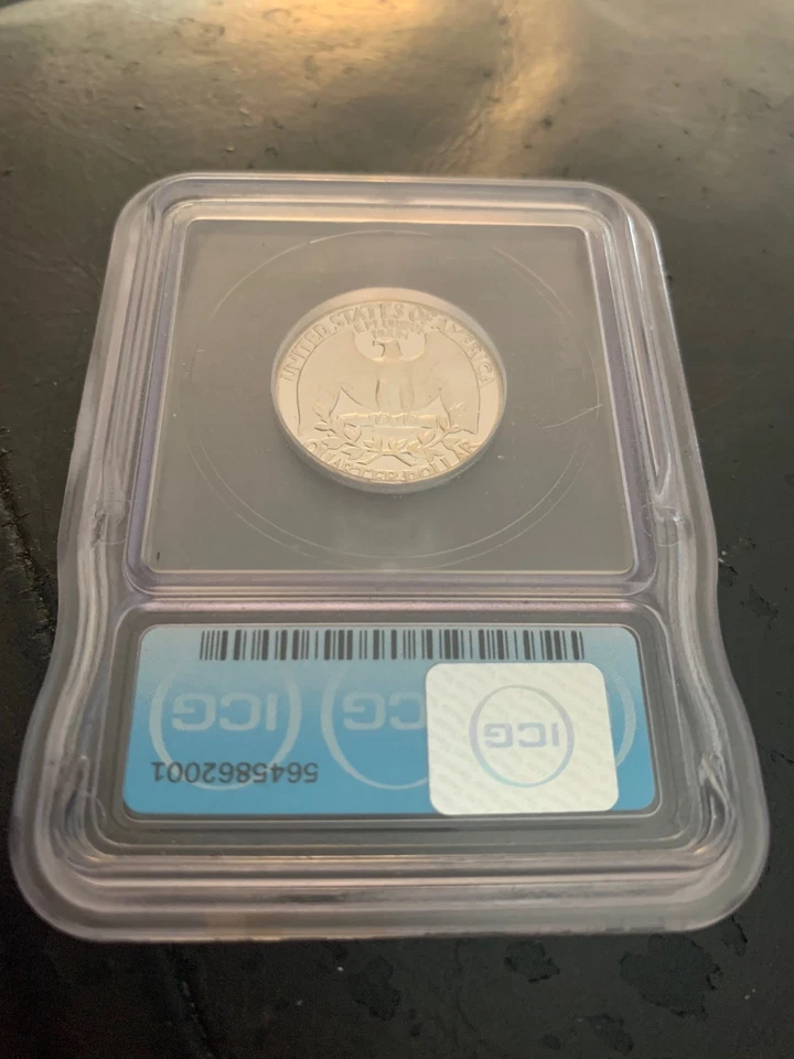 1963 Washington Quarter 25C ICG - PR64 DCAM - Image 2 of 2