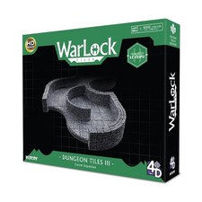 WizKids Fantasy Terrain 28mm Dungeon Tiles III - Curves New