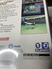 Bases Loaded 96 (Sega Saturn, 1996) New Sealed