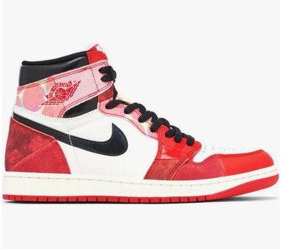 Nike Air Jordan 1 Retro Spider-Man Next Chapter Sneaker Turnschuhe UK 9,5