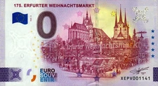 Zero Euro Note - 0 Euro Note - 175. Erfurt Christmas Market 2025-8