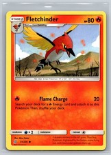 Fletchinder 31/236 Unified Minds Pokemon Fire Stage 1 Flame Charge Energy TCG
