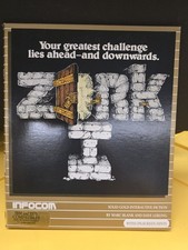vintage PC computer game ZORK 1, 2 And 3 INFOCOM