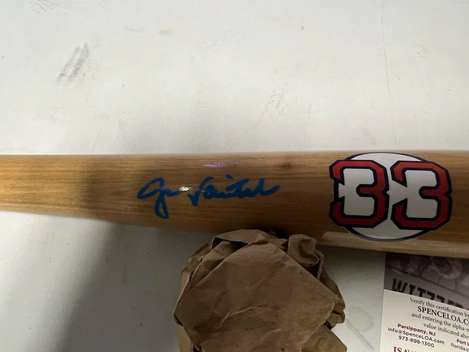 Jason Varitek Autograph Limited Edition Bat 9/33 - Image 2 of 4
