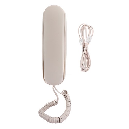 M Ugast Corded Telephone Wired Mini Slim-line Table/Wall-Mountable Telephone - Afbeelding 11 van 12