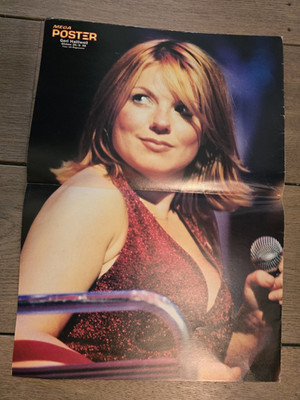Hanson / Geri Halliwell  - Mega poster - 59 X 42 cm - Sweden 1999