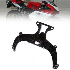 Front Upper Headlight Fairing Bracket Stay Black Fits For Ducati 848 2008-2011
