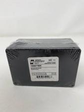 Hammond 1590TBK Die-Cast Aluminum Enclosure, Black, Brand New Sealed.