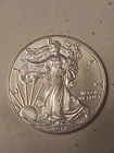 (1) 2017 W BU American silver eagle coin 1oz .999 Fine