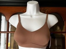 NEW Spanx All-In-One Wireless Bra Small Cafe Au Lait Cups A-C