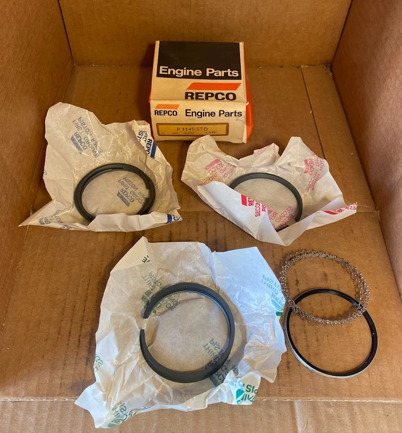 Repco Engine Piston Ring Set - #P-1145-STD - Fits Morris Minor 1963-1966 - Image 3 of 3