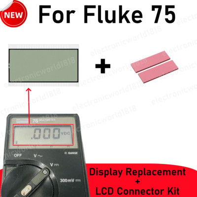 For Fluke 75 Portble Digital Multimeters LCD Display Screen Replacement Part NEU