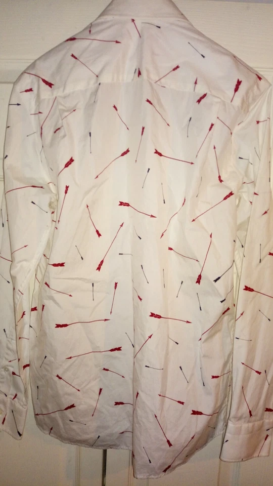 VICTOR & ROLF FOR H&M FASHION LIMITED EDITION STYLISH ARROW SHIRT SIZE S - Image 3 of 3