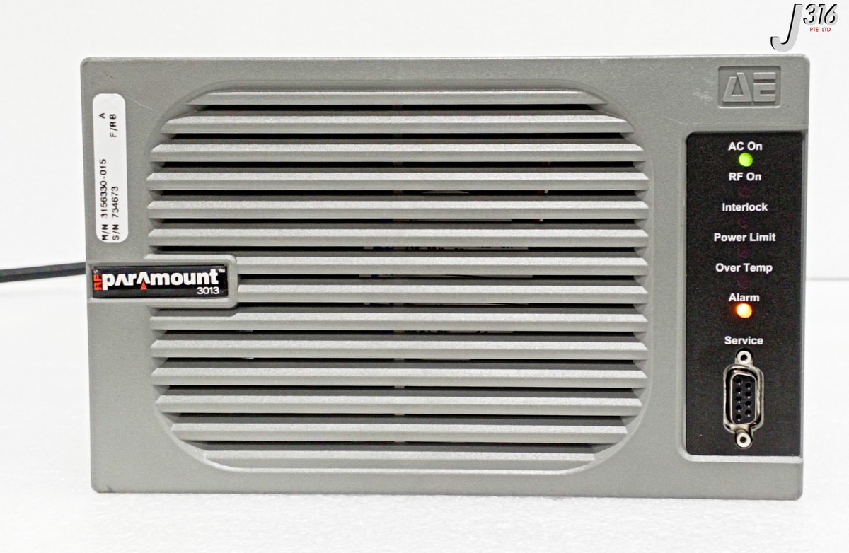 のん 33382 ADVANCED ENERGY RF GENERATOR, PARAMOUNT 3013 3156330-015 | eBay