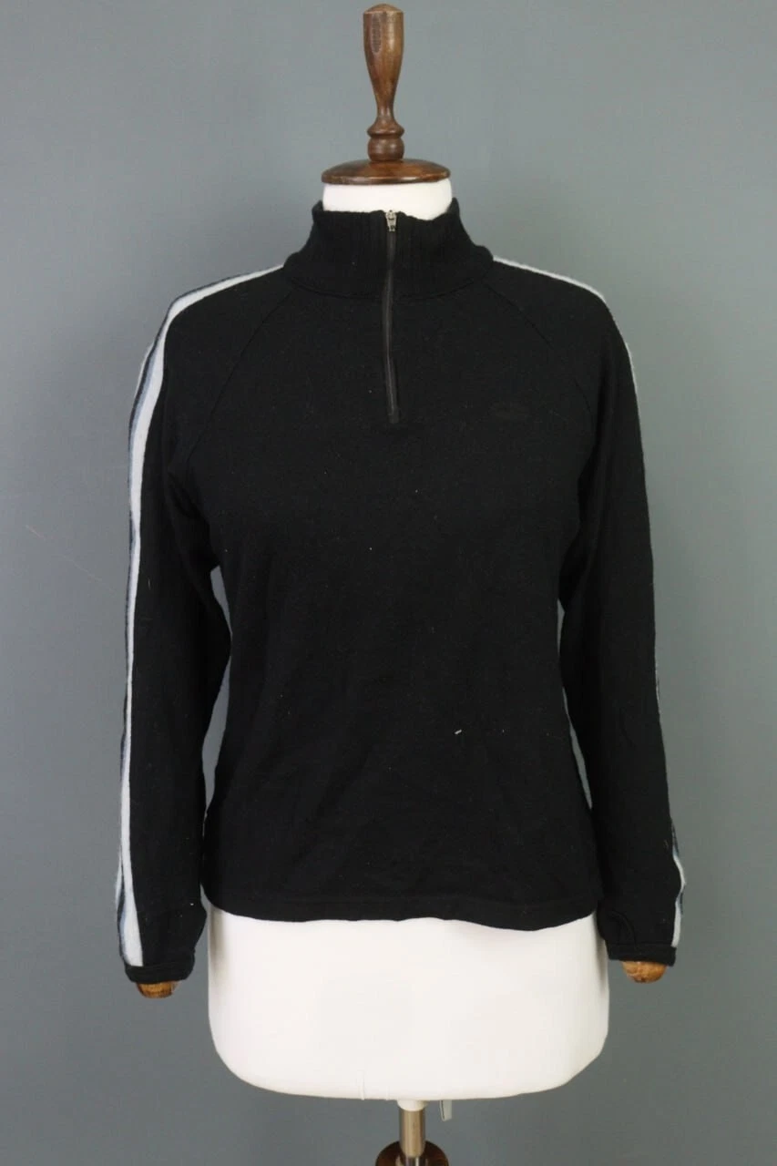 Icebreaker Sport LTD Lightweight 1/4 Zip Merino Wool Top Base Layer Size M