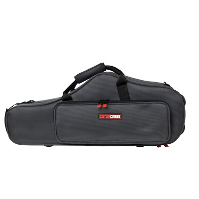 Gator Cases Adagio Series Shaped EPS Polyfoam Lightweight Case for Eb Alto Sax