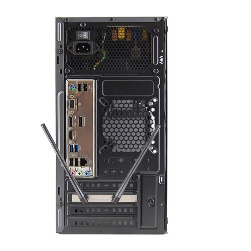 PC Ordinateur De Bureau Assemblé I5-14400 32Go 1To Windows 11 Office 2021 Gris - Photo 5/5