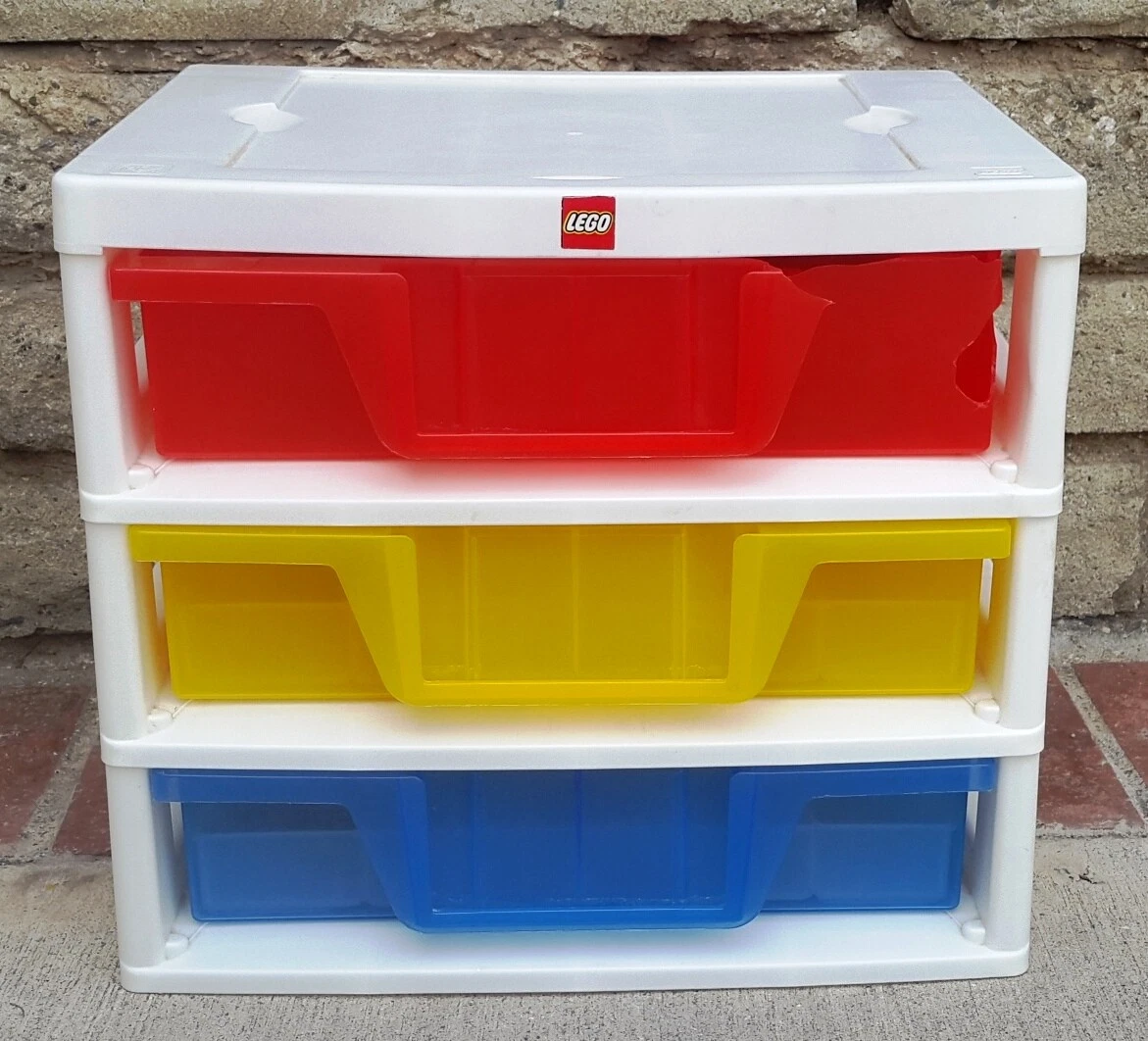 LEGO 3-Tier Drawer Organizer with Baseplate