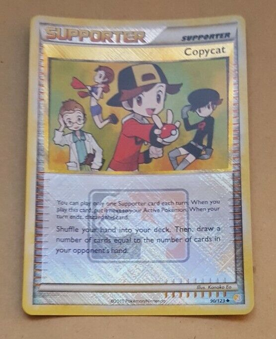 Copycat - Holo-Foil Pokemon League Promo Card (Heart-Gold & Soul-Silver  #90/123)