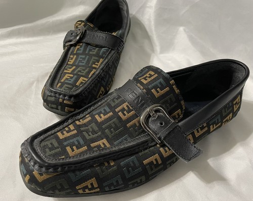 10.5 Shoes Leather Black Brown Blue 